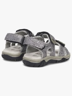 Little Champs Race Glitter Sandaler Silver