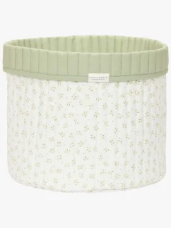 Little Dutch Blueberry Leaves Opbevaringskurv L, Grøn