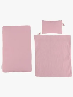 Little Dutch Dukkeseng med Sengesæt, Pink