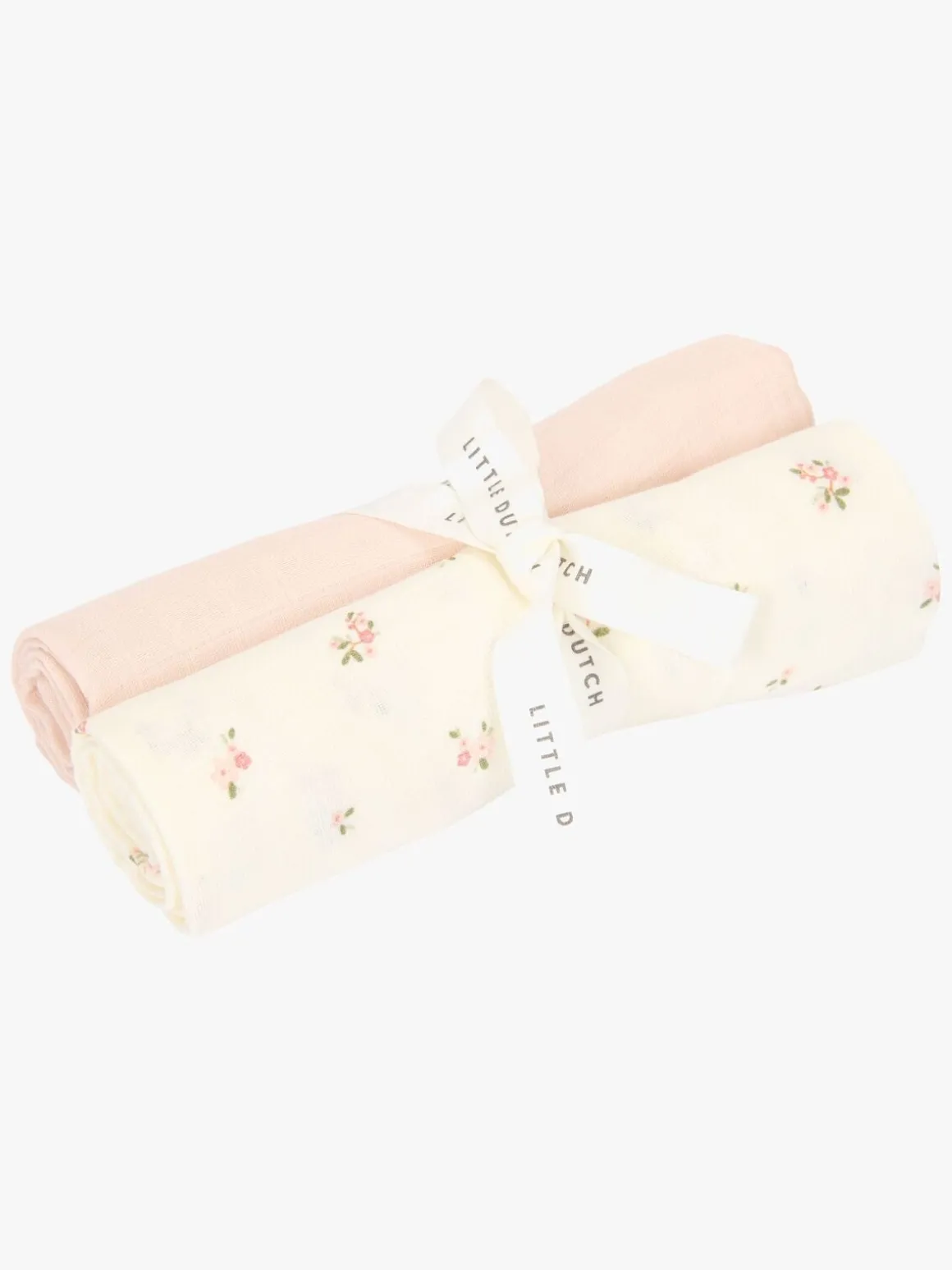 Little Dutch Fairy Blossom & Blossom Tæpper/ Stofbleer i Musselin 2-pak, Hvid