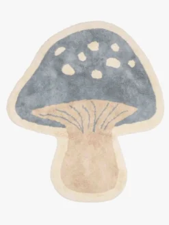 Little Dutch Svamp Gulvtæppe 102x118, Blå