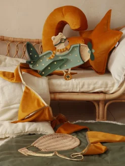 Little Lights Lampe Flyvemaskine Bjørn, Khaki