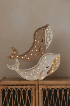 Little Lights Lampe Hval, Cinnamon Brown