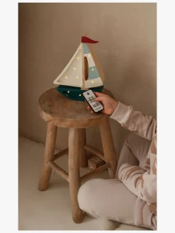 Little Lights Lampe Sejlbåd, Blågrøn