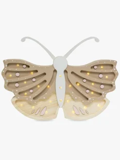 Little Lights Lampe Sommerfugl, Brun