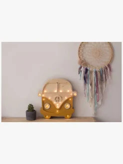 Little Lights Lampe Van, Sennepsgul/Træ