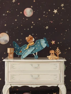 Little Lights Lampe Vintage Flyvemaskine