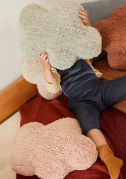 Lorena Canals Gulvpude Skyer, Salvieblå