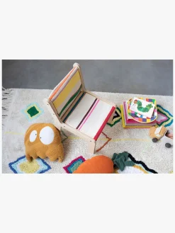 Lorena Canals Sillita Stol Kaarol, Natural/Multicolored