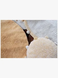 Lorena Canals  Vaskbart Gulvtæppe 120 Bubbly, Honningfarve