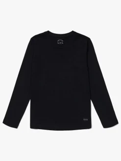 Luca & Lola Abel Langærmet T-Shirt 2-pak, Black/Stripes