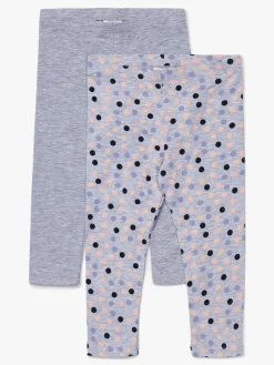 Luca & Lola Alberta ¾ Leggings 2-pak, Grey Melange
