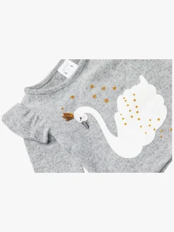 Luca & Lola Alessandra Trøje Baby, Grey Melange