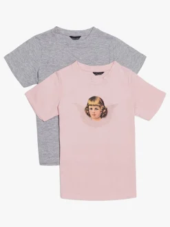 Luca & Lola Angel Top 2-pak, Pink