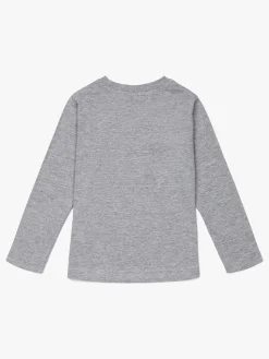 Luca & Lola Dalenna Langærmet T-shirt, Grey Melange