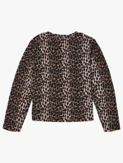 Luca & Lola Elettra Langærmet Top, Leopard