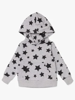 Luca & Lola Igor Hoodie, Grey Melange/Stars