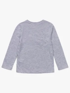 Luca & Lola Lauro Langærmet T-Shirt, Grey Melange