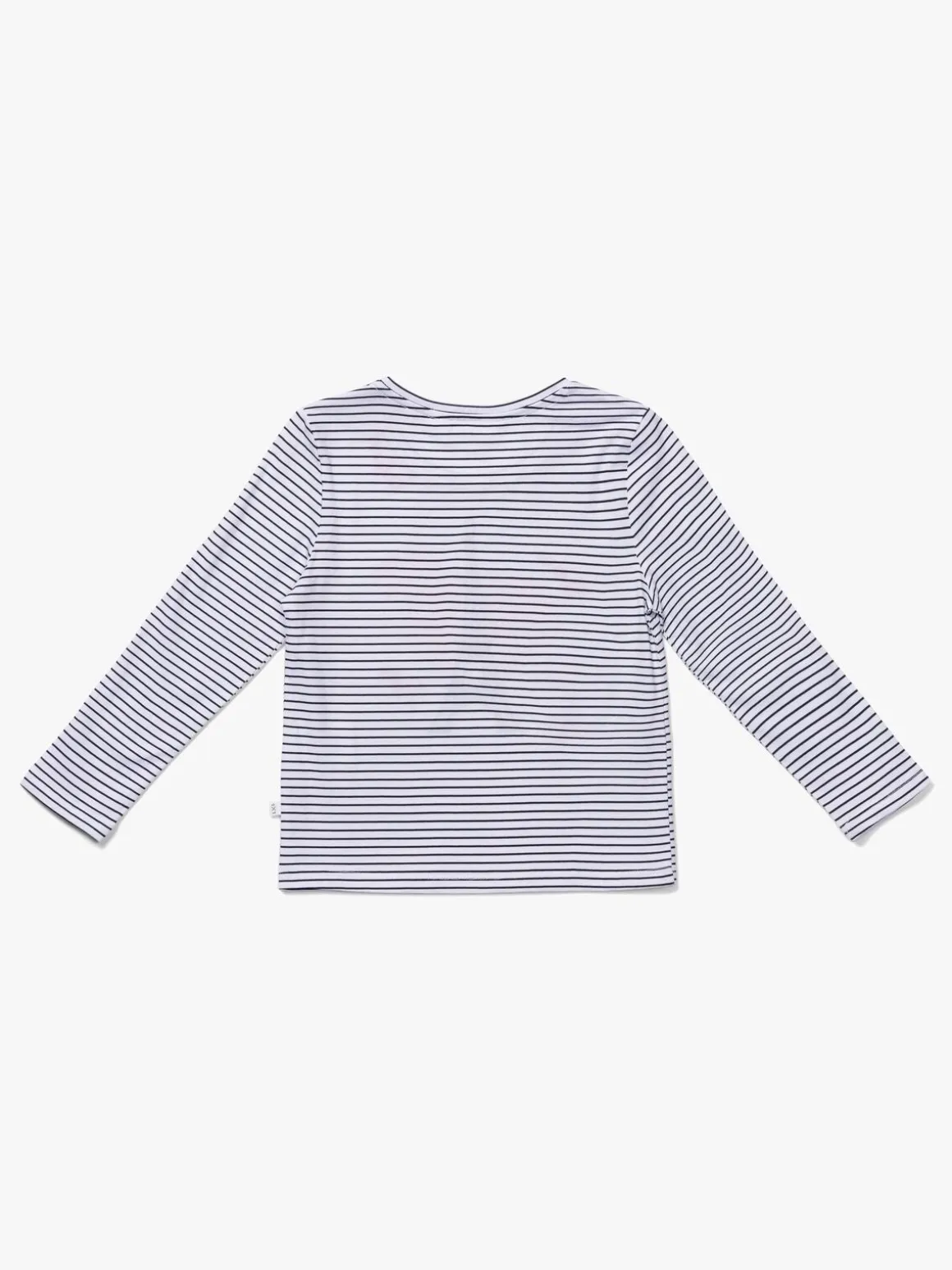 Luca & Lola Margherita Top, White/Black Stripes