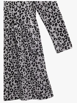 Luca & Lola Miriam Kjole, Grey Leopard