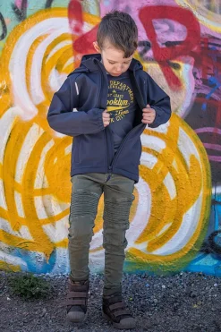 Luca & Lola Paulo T-Shirt 2-pak, Navy/Grey Melange