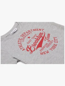 Luca & Lola Paulo T-Shirt 2-pak, Grey Melange/Navy