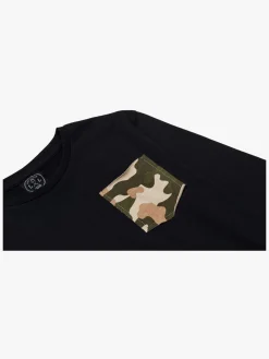 Luca & Lola Piero Langærmet T-Shirt, Black