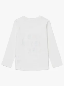 Luca & Lola Prato Langærmet T-Shirt, Offwhite