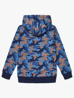 Luca & Lola Rafaele Hoodie, Blue Camouflage