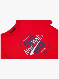 Luca & Lola Riccione T-Shirt 2-pack, Red/Navy