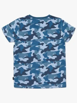 Luca & Lola San Marino T-Shirt 2-pak, Blue Camouflage/White