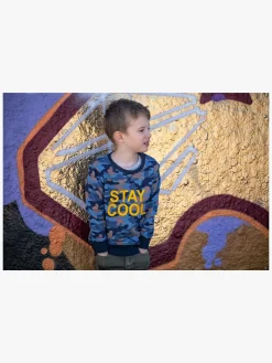 Luca & Lola Vincenzo Trøje, Blue Camouflage