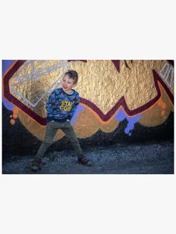 Luca & Lola Vincenzo Trøje, Blue Camouflage