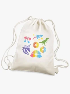 4M KidzMaker DIY-sæt Skabelontryk Gymnastikpose