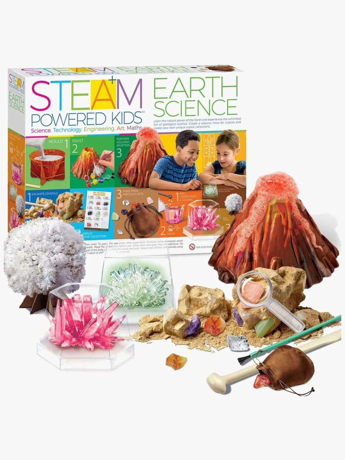 4M STEAM Powered Kids Eksperimentsæt