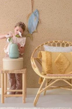 Majvillan Tapet Animal Dots, Dusty Peach