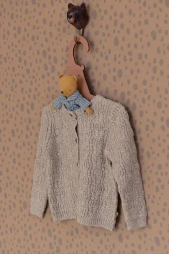 Majvillan Tapet Animal Dots, Soft Brown