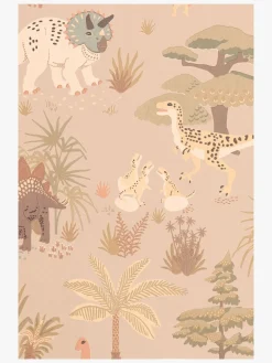 Majvillan Tapet Dinosaur Vibes, Sandy Beige