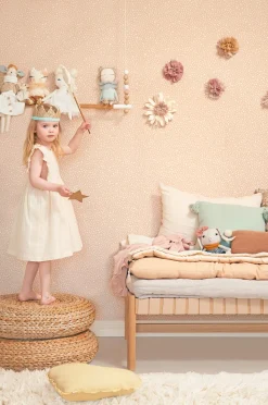 Majvillan Tapet Dots, Soft Pink