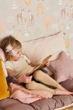 Majvillan Tapet Golden Woods, Dusty Lilac