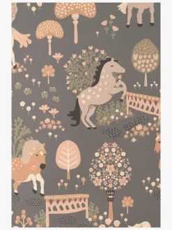 Majvillan Tapet My Sweet Pony, Midnight Blue