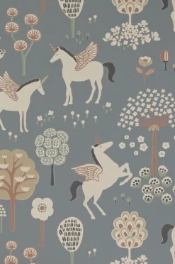 Majvillan Tapet True Unicorns, Evening Blue