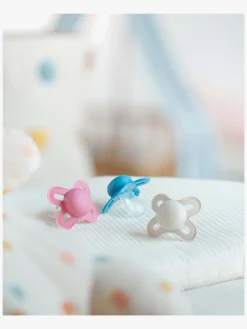 MAM Air Silikone Sutter 6-16m 4-pak, Pink/Neutral