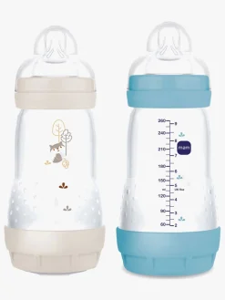 MAM Easy Start Sutteflaske Anti-kolik 260 ml 2-pak, Blå/Neutral