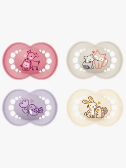 MAM Original Latex Sutter 16-36m 4-pak, Pink/Neutral