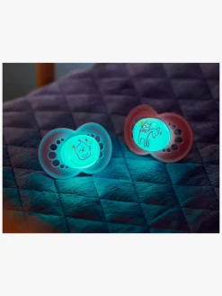 MAM Original Night Sutter 6-16m 4-pak, Pink/Neutral