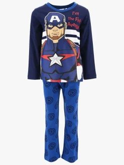 Marvel Avengers Classic Pyjamas, Navy