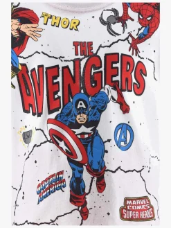 Marvel Avengers Classic Tøjsæt, Light Grey