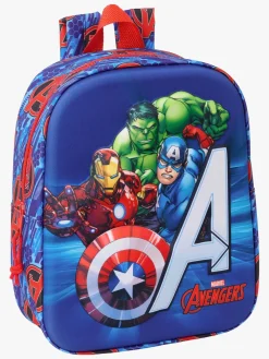 Marvel Avengers 3D Mini Rygsæk 6L, Blå