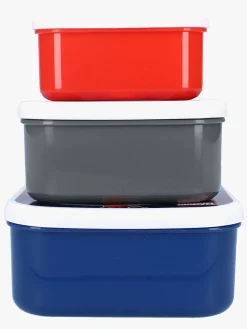 Marvel Spider-Man 3 in 1 Madkasse Let's Eat!, Navy